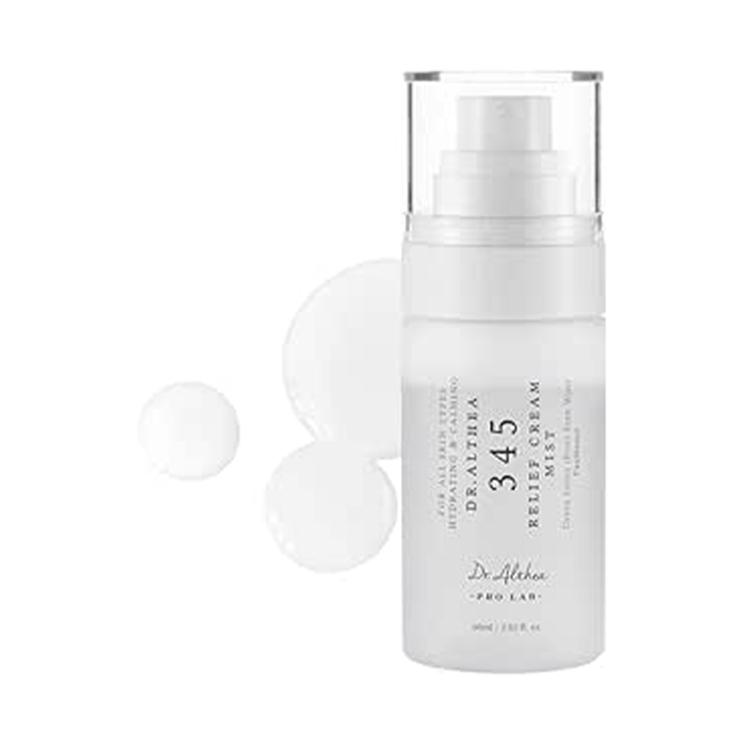 Dr.Althea 345 Relief Cream Mist 60ml Soothing & Hydrating Korean Face Mist for Sensitive Skin