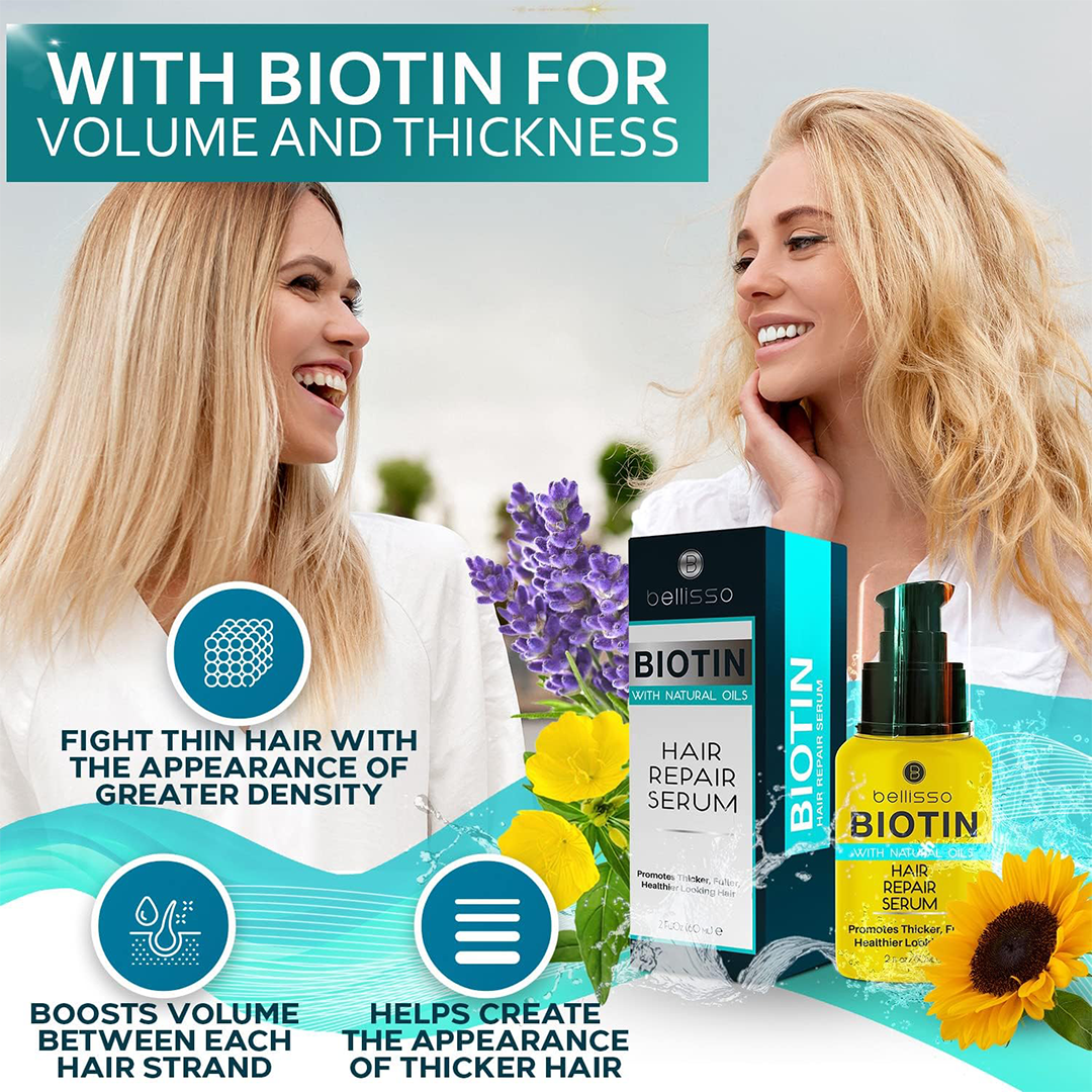 Biotin Hair Thickening Serum for Men and Women