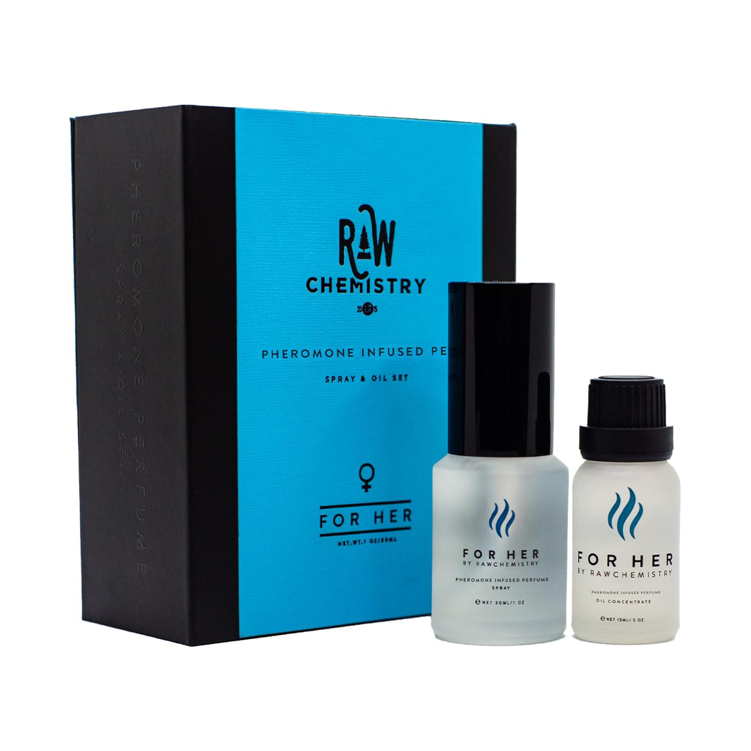 عطر الفيرومون من راوكيمستري لها - مجموعة رذاذ وزيت
