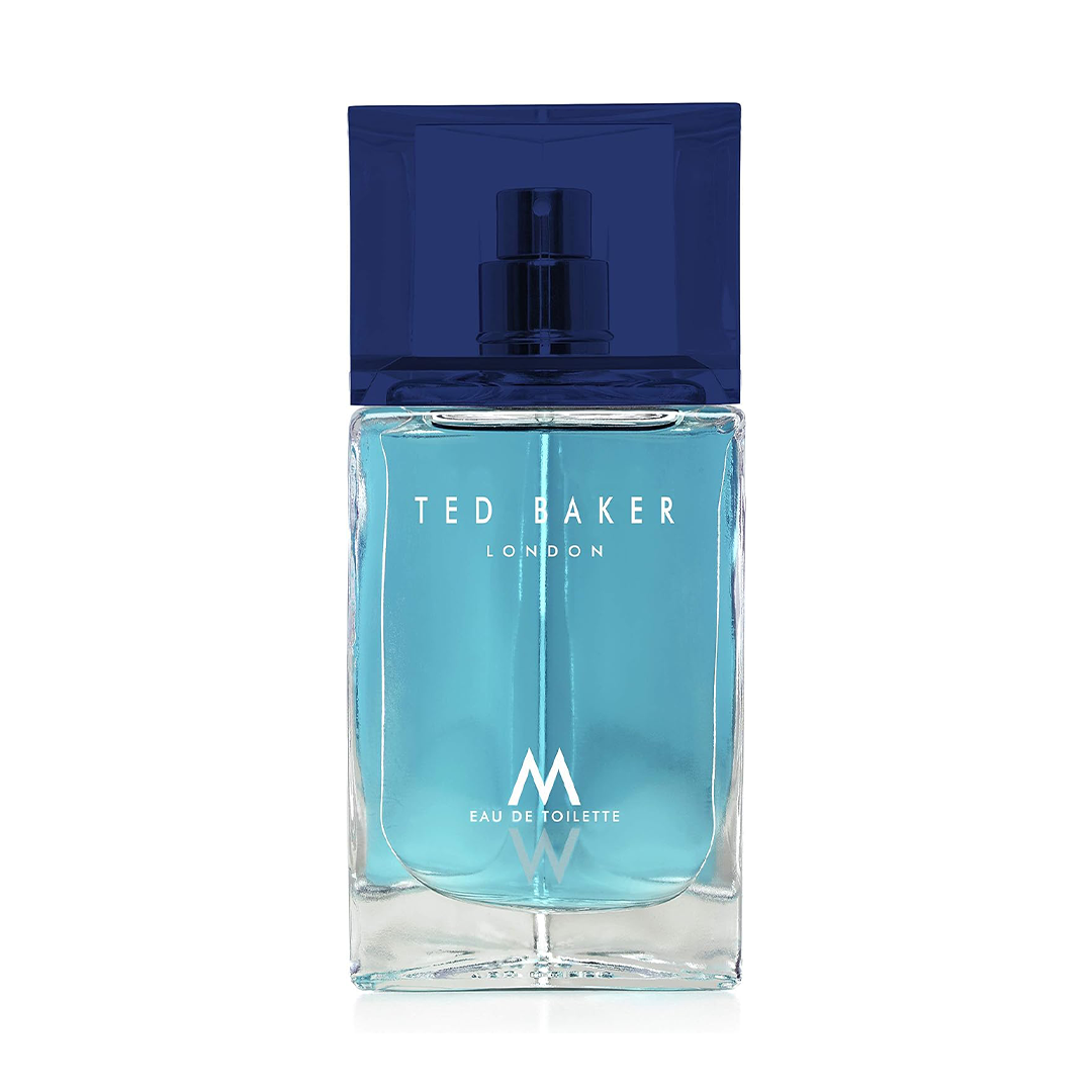 Ted Baker M Eau De Toilette, Crisp and Clean Fragrance with Unique Notes of Tonka Bean and Sensual Grey Musk with a Rich Woody Base, An Arom
