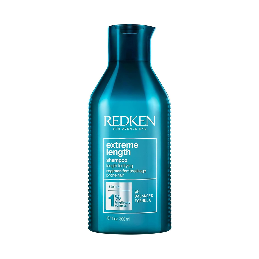 Redken Extreme Length Shampoo with Biotin Strengthening Shampoo for Longer Hair 300 ml