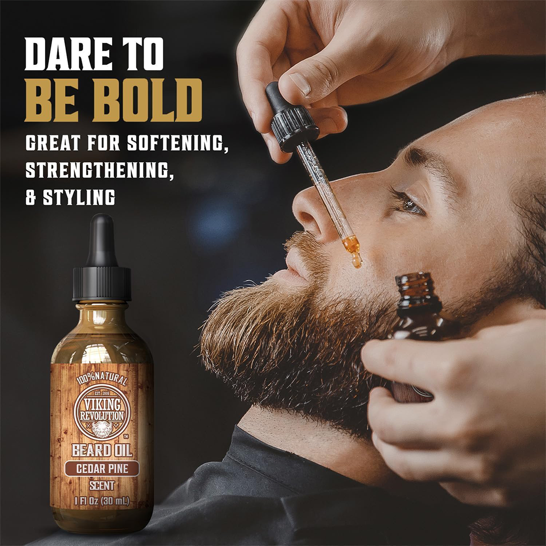 Viking Revolution Beard Oil Cedar & Pine Scent