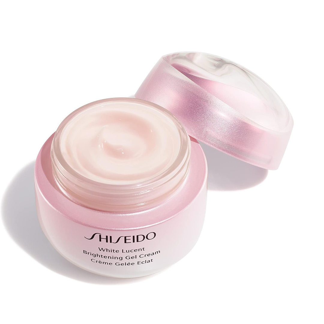 Shiseido White Lucent Brightening Gel Cream Dark Spots Discoloration 24 Hour Hydration 50g