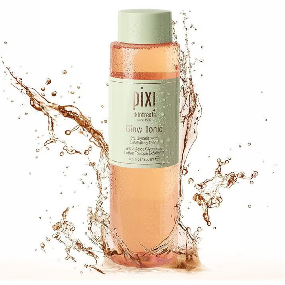 Pixi Glow Tonic Exfoliating Toner 5% Glycolic, Aloe Vera & Ginseng