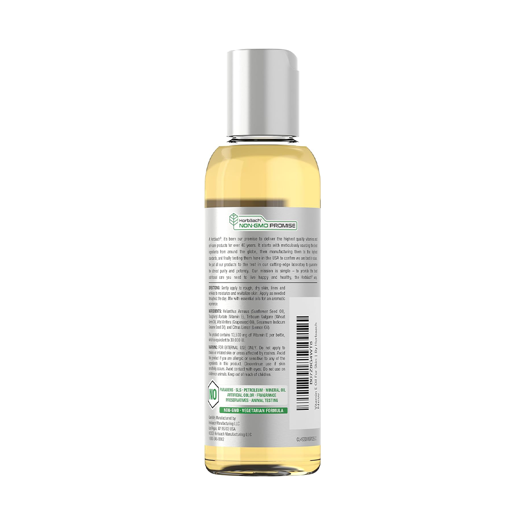 horbaach Natural Vitamin E Oil 30000IU