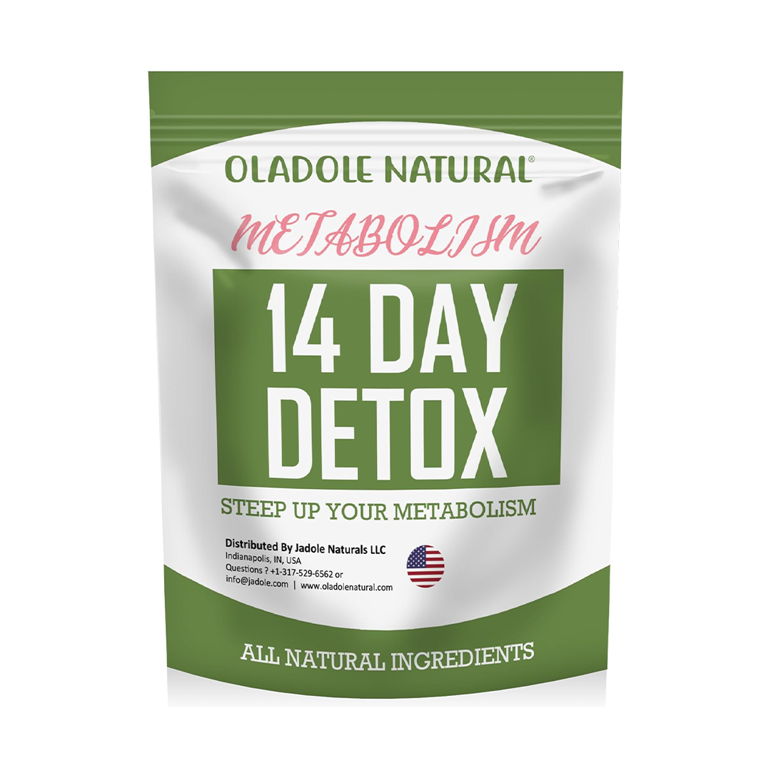 Oladole Natural 14-Day Detox Tea ƒ?? The "Fortnight Flush" for Total Wellness