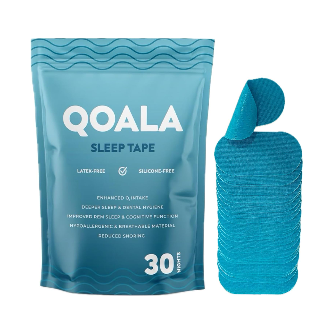 QOALA Sleep Tape Mouth Tape for Better Sleep (30 Nights)