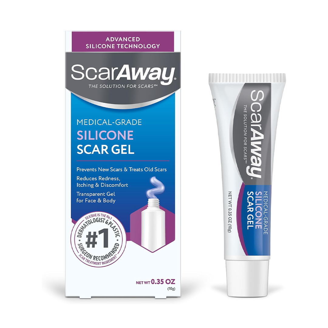 ScarAway Medical-Grade Silicone Scar Gel (10g)