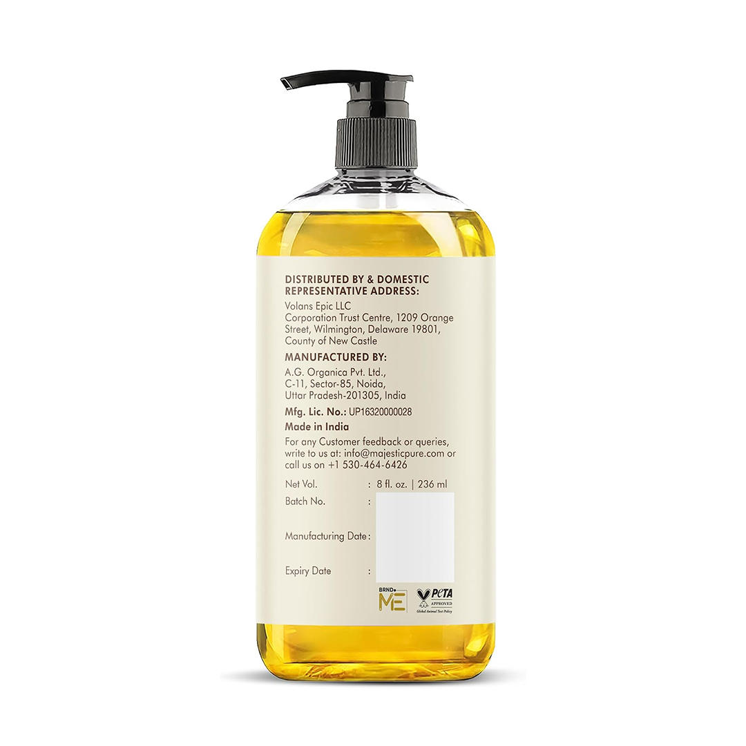 Majestic Pure Coconut Massage Oil (236ml)