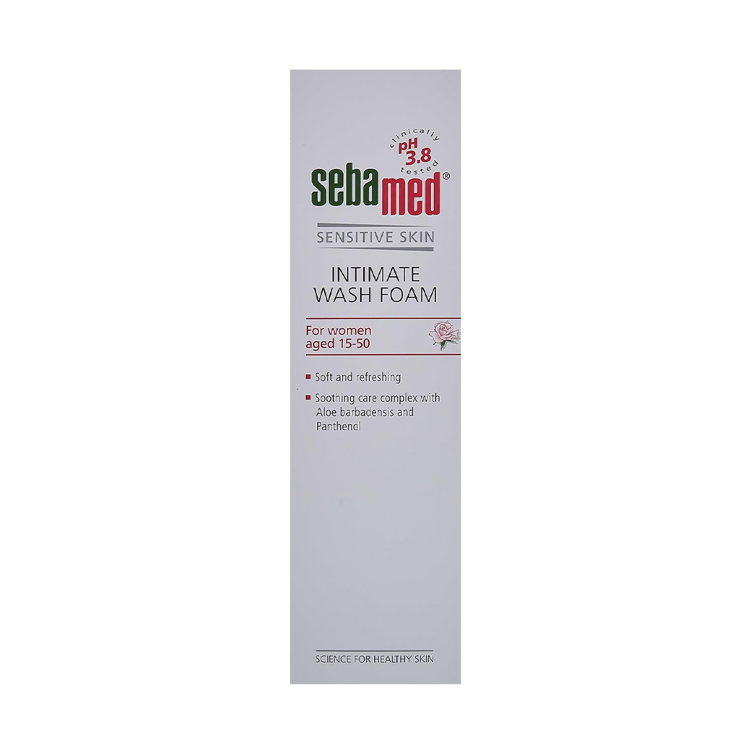 Sebamed Intimate Wash Foam pH 3.8 Gentle Feminine Cleansing 150ml