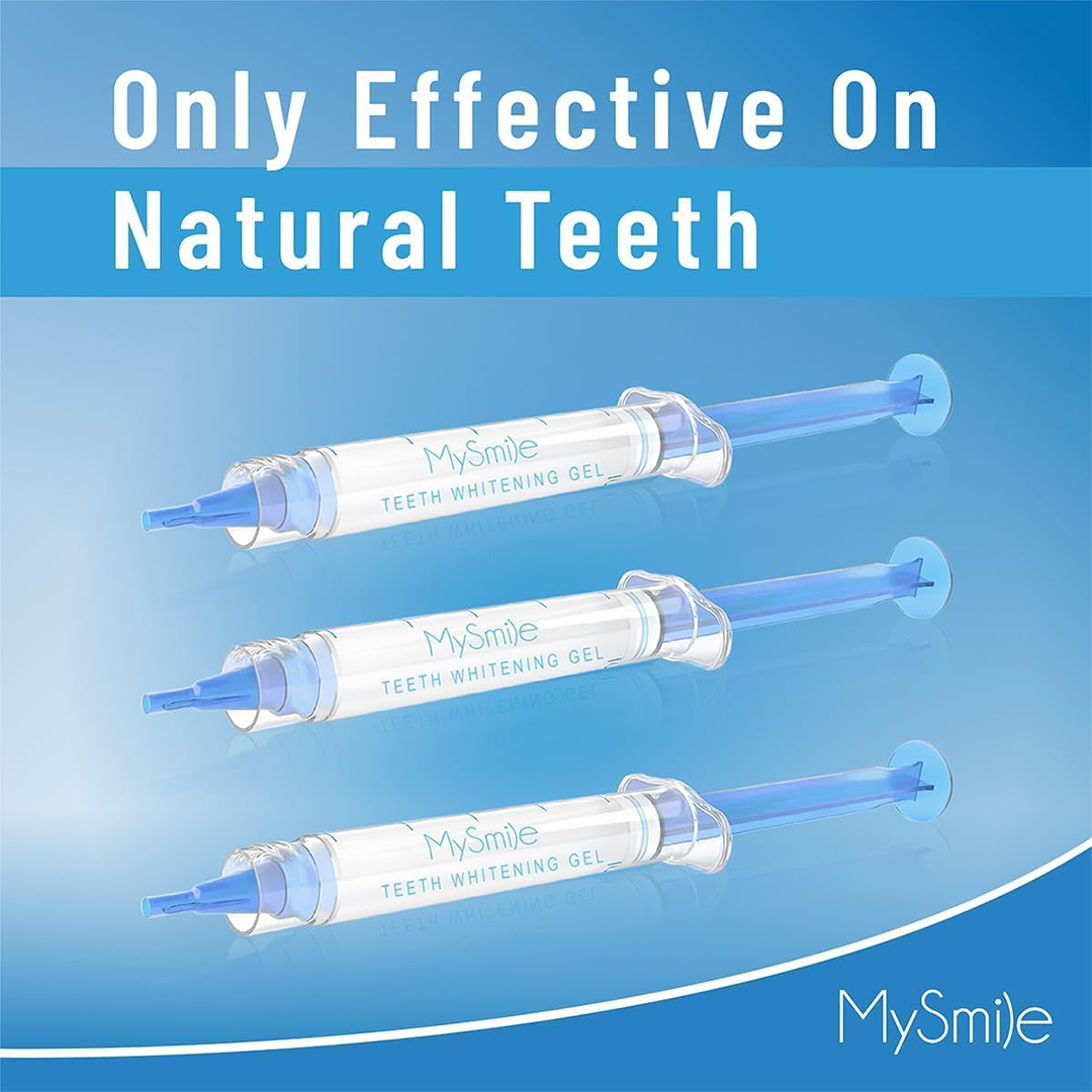 MySmile Teeth Whitening Kit with LED Light 10-Minute Professional Home Whitening