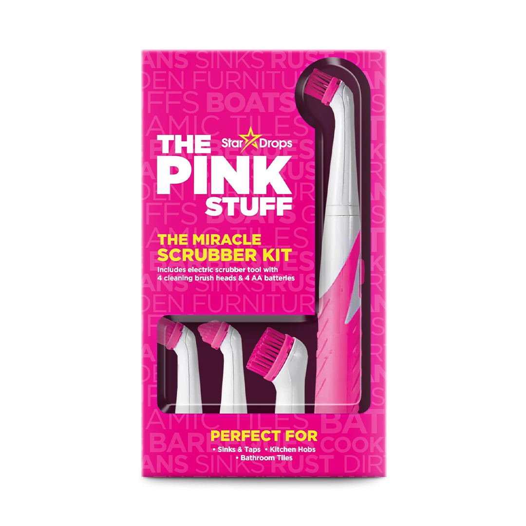 The Pink Stuff Miracle Scrubber Kit The Ultimate Power-Cleaning Set
