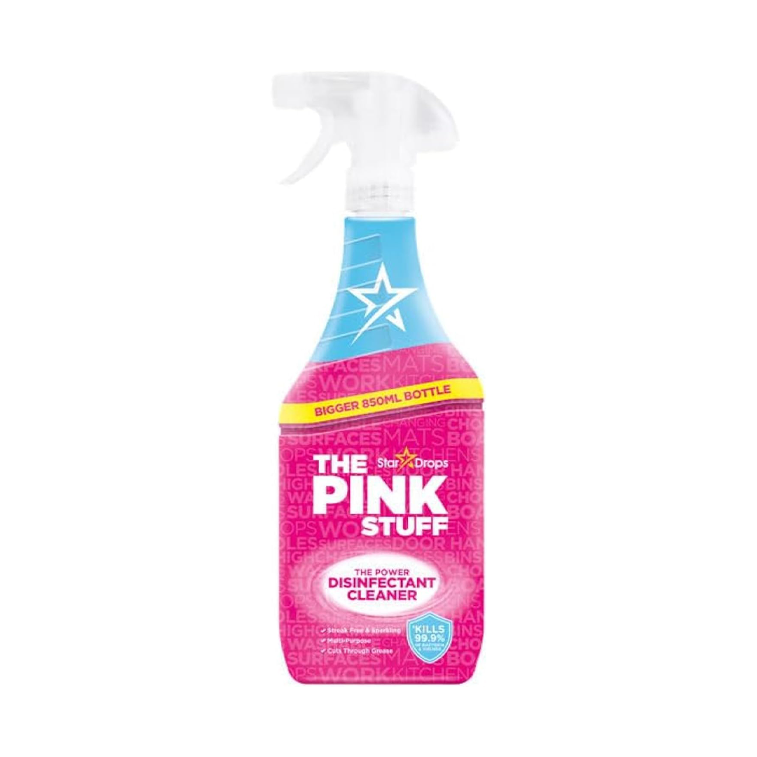 The Pink Stuff Power Disinfectant Cleaner (850ml) The "Germ-Busting" Multi-Purpose Spray