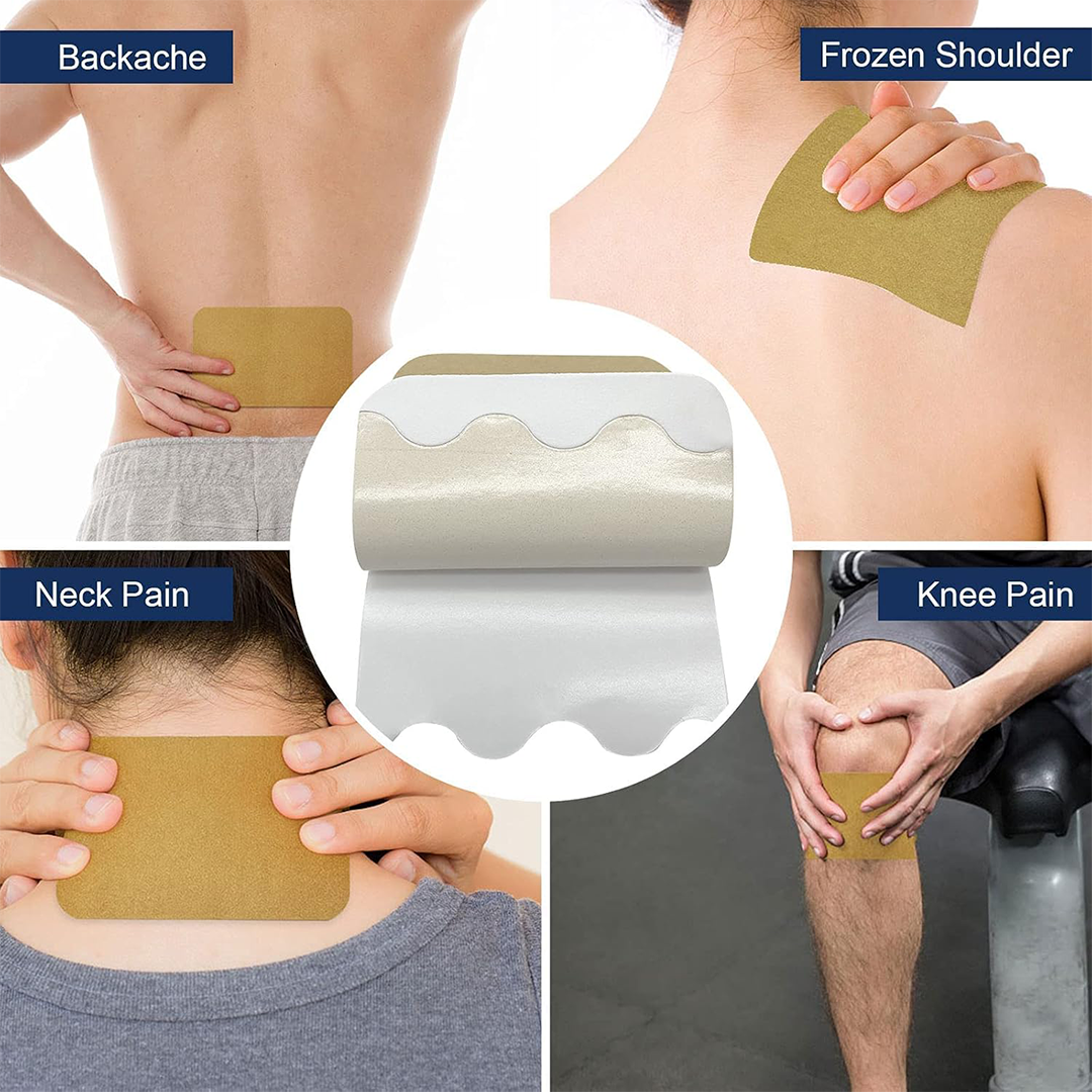 WILD+ Trimmable Deep Penetrating Heat Patch (12PCS) The "Custom-Fit" Pain Solution