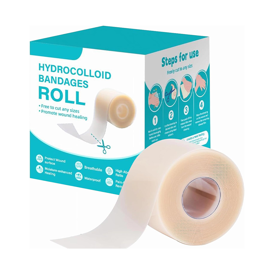 Hydrocolloid Roll (5cm x 2m) The "Cut-to-Size" Universal Healing Shield