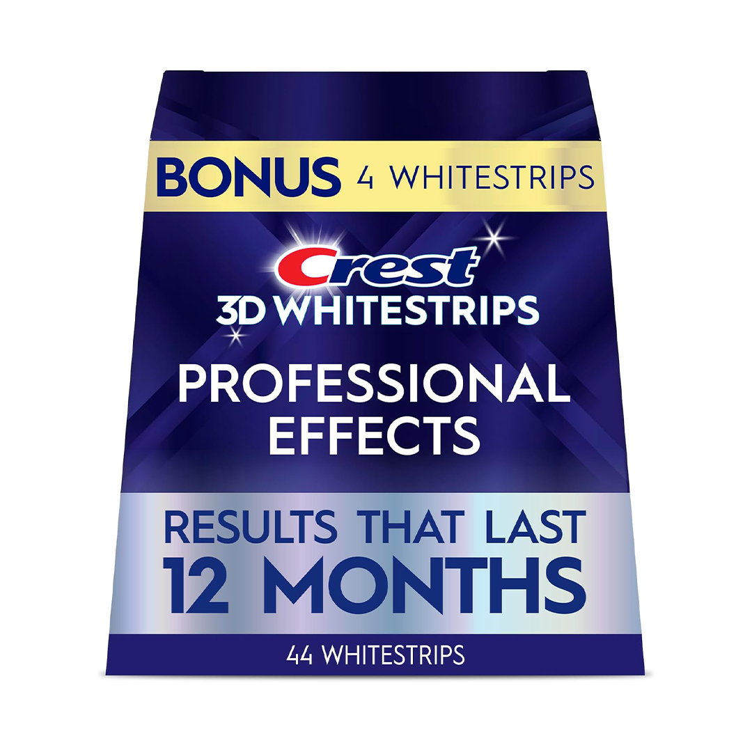 Crest 3D Whitestrips Professional Effects Teeth Whitening Kit, 22 Treatments