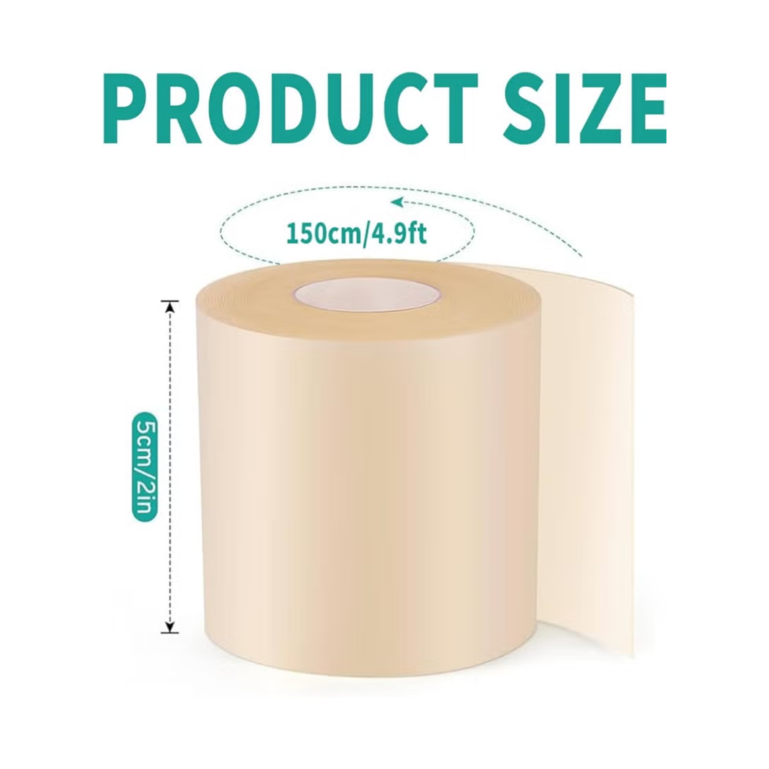 Hydrocolloid Bandage Roll 5cm x 1.5m Cut-to-Size Waterproof Wound Care Tape | Breathable Dressing for Sensitive Skin, Hands, Feet & Face