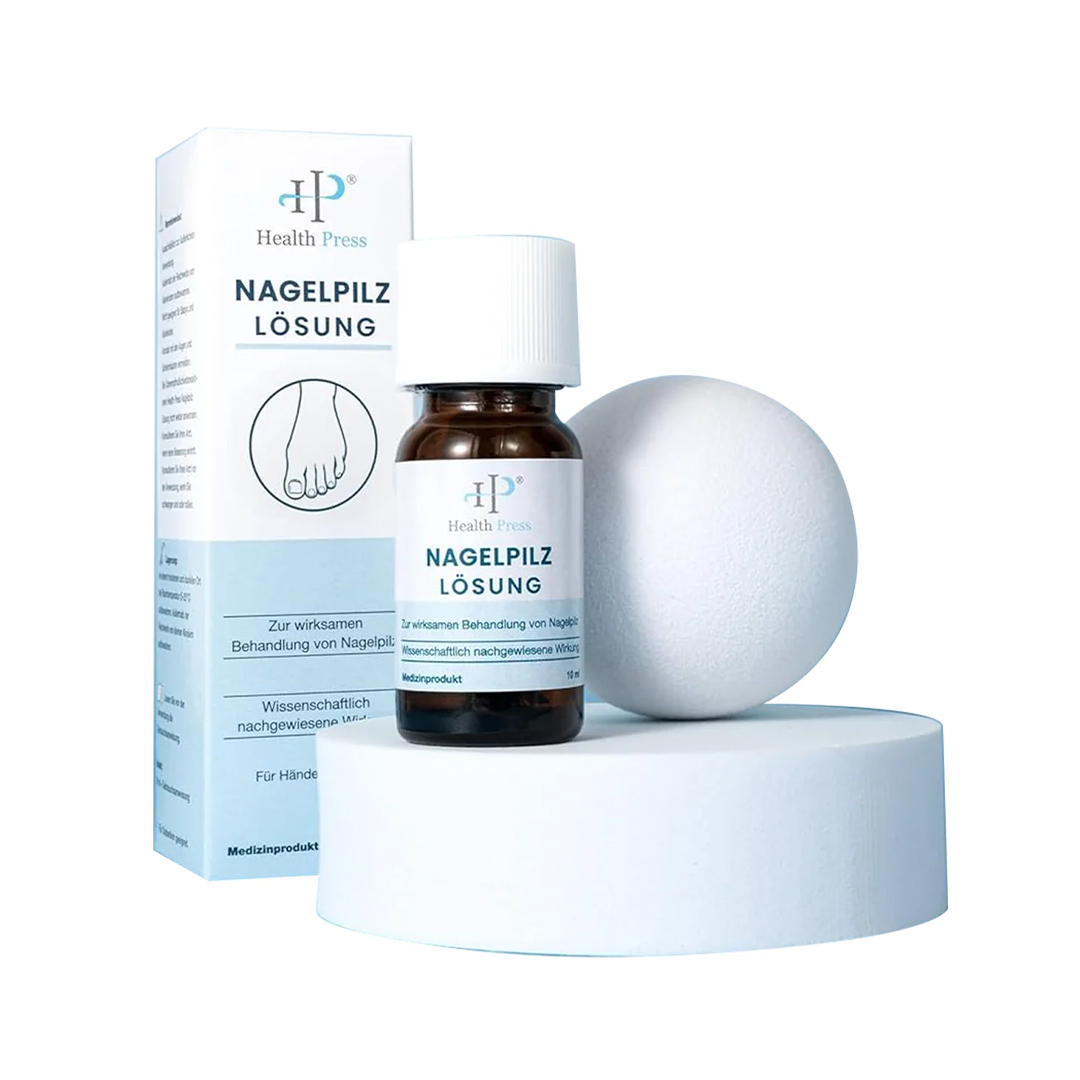 Health Press Nail Fungus Solution Anti-Fungal Nail Treatment Liquid, 10 ml