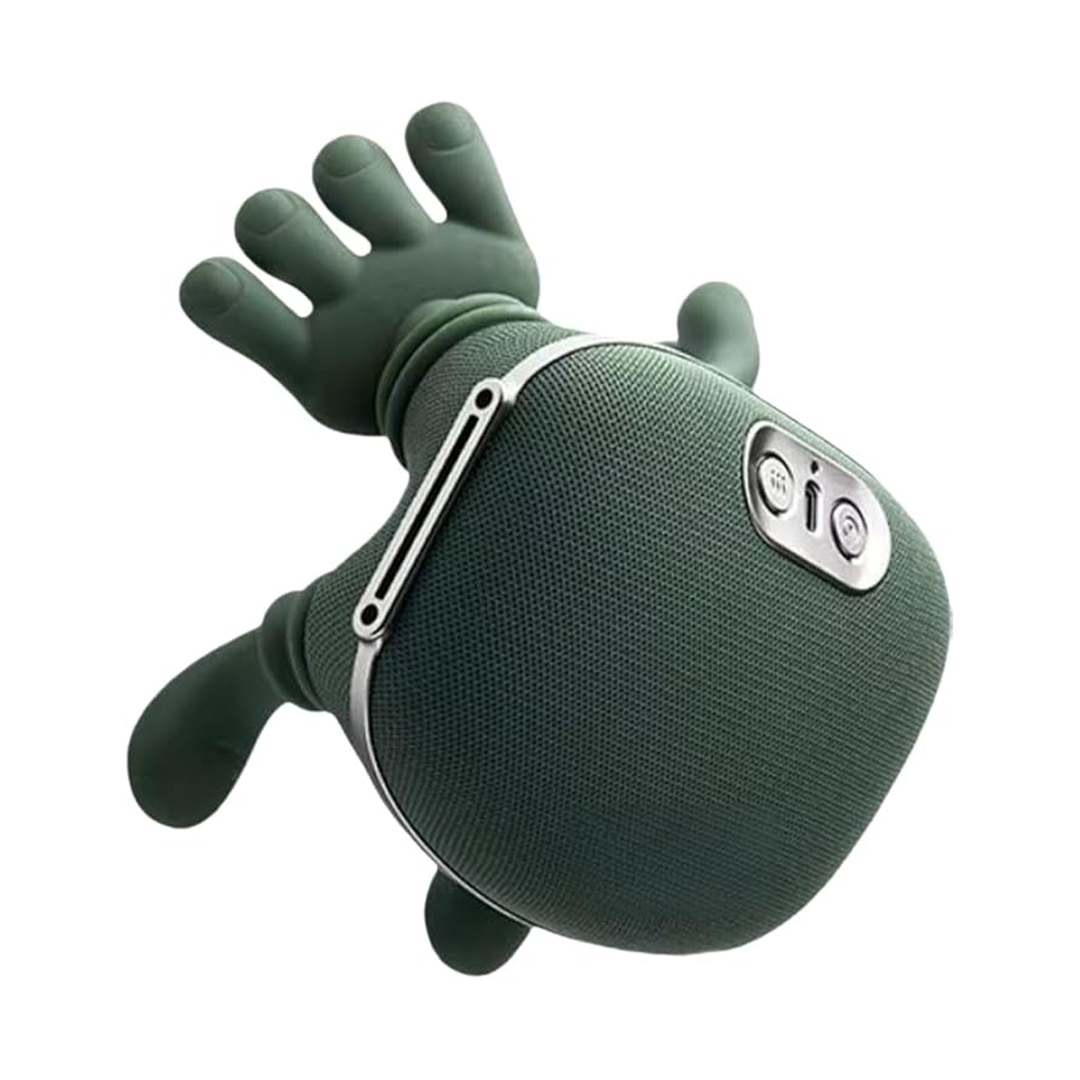 ZoserX Bionic Heated Massager – Portable 4D Shiatsu Neck & Back Massager (Green)