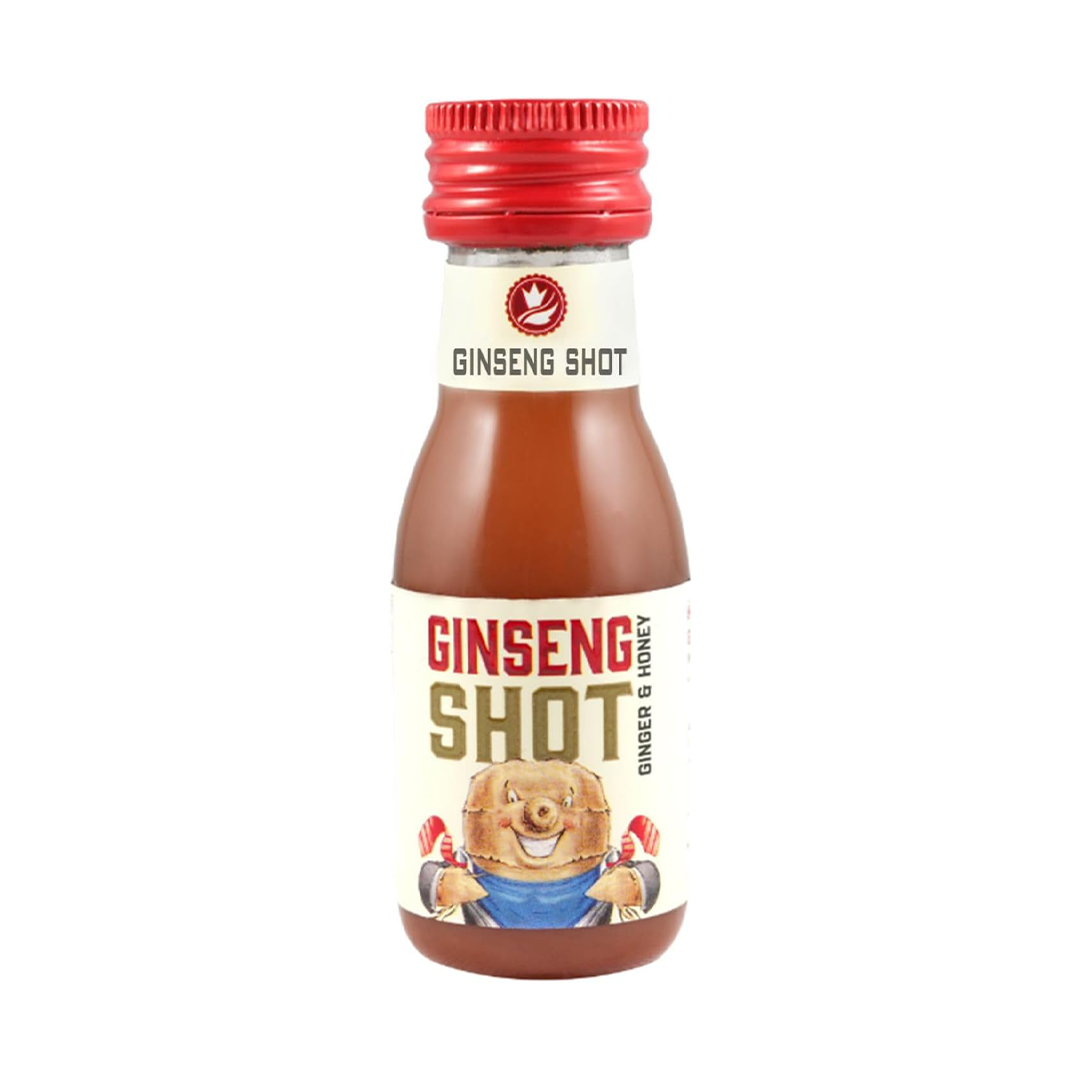 Ginseng Ginger Honey Lemon Juice Shot Pack of 6
