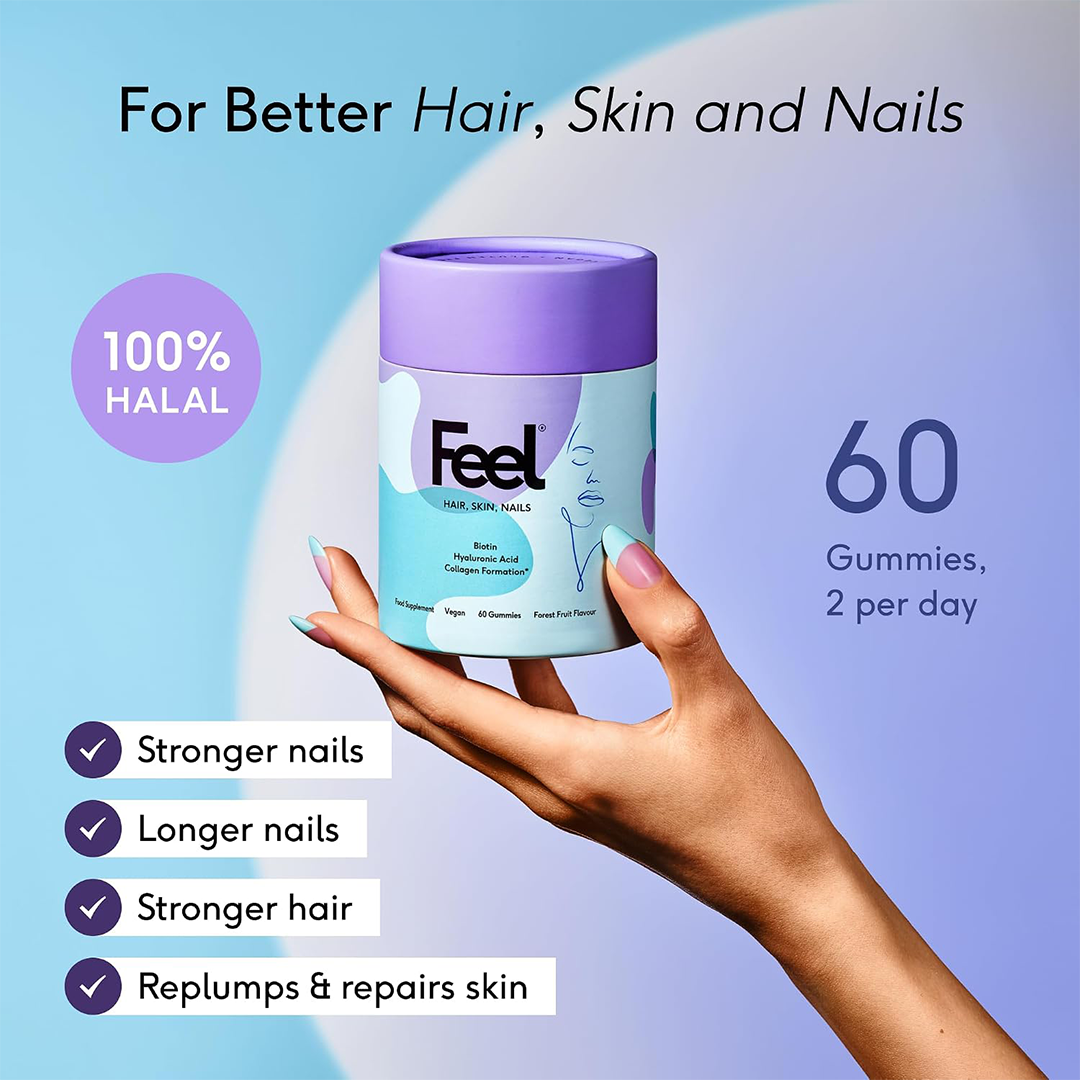 Feel Beauty Gummies with Hyaluronic Acid 30 Servings