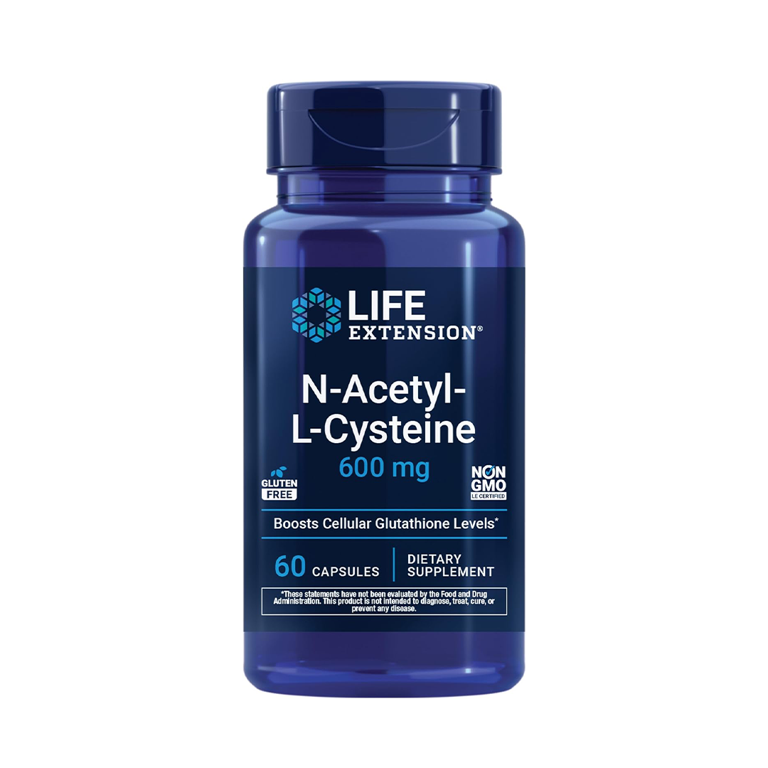 LIFE Extension NAC 600mg Capsules