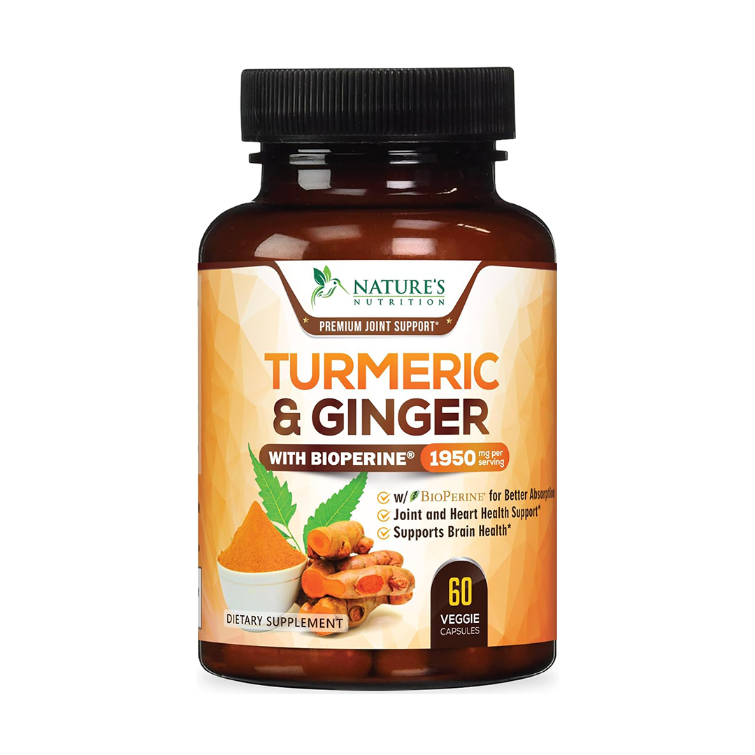 Turmeric Curcumin with Ginger Capsules