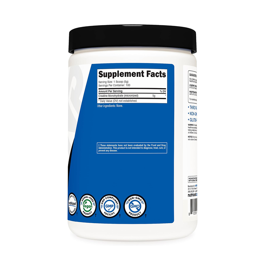Nutricost Creatine Monohydrate Powder