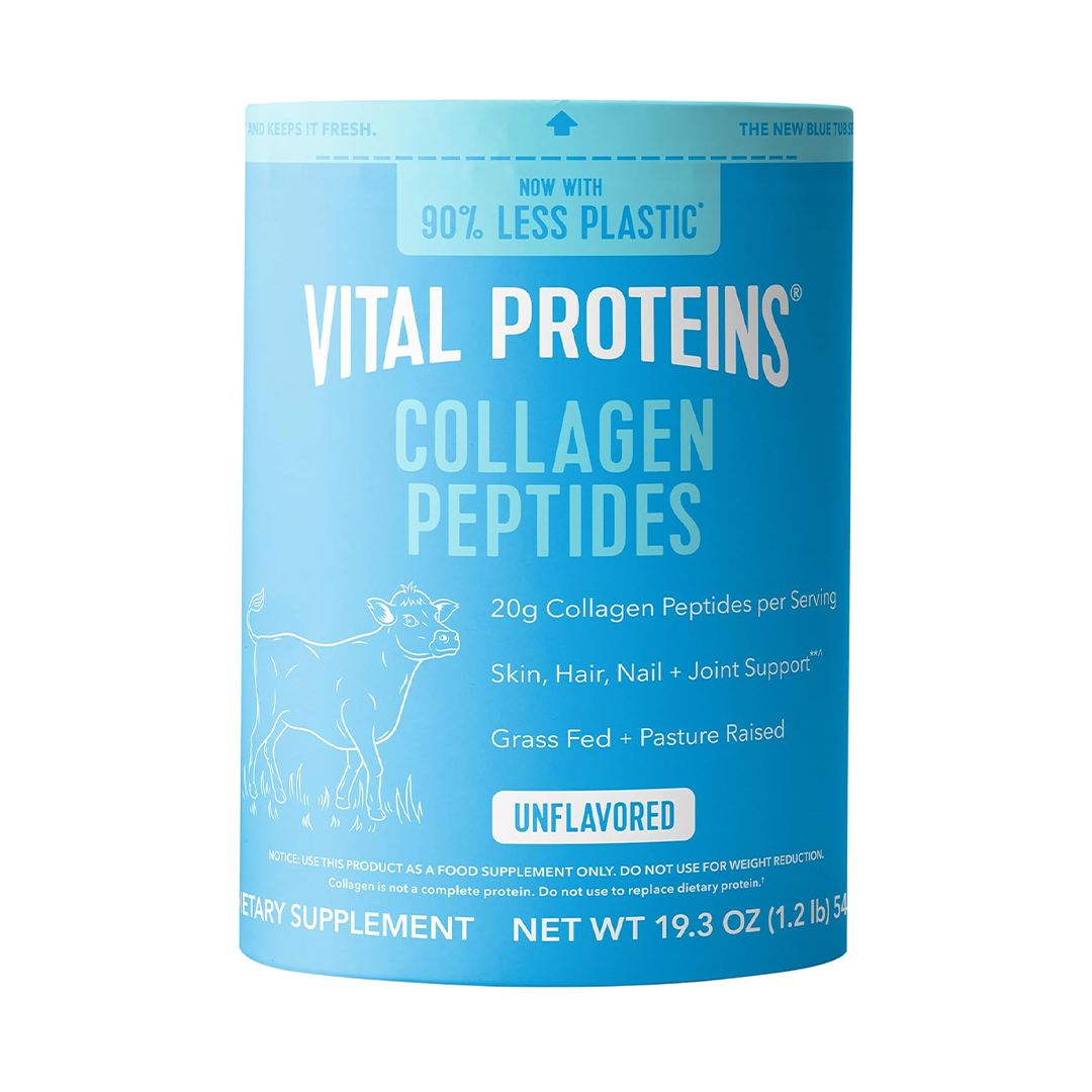 Vital Proteins Collagen Peptides Powder Unflavored 20g Collagen Per Serving Grass-Fed Pasture-Raised