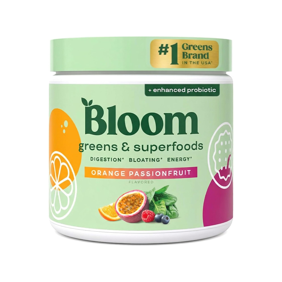 Bloom Nutrition Superfood Greens Powder for Gut Health, Energy & Digestion