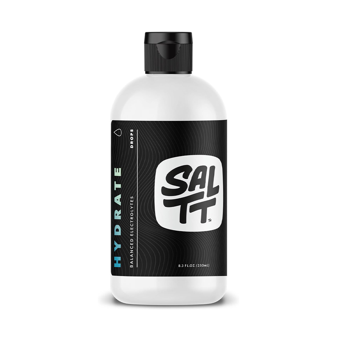 SALTT Hydrate Electrolyte Drops Balanced Electrolytes Liquid Hydration Supplement 8.3 fl oz