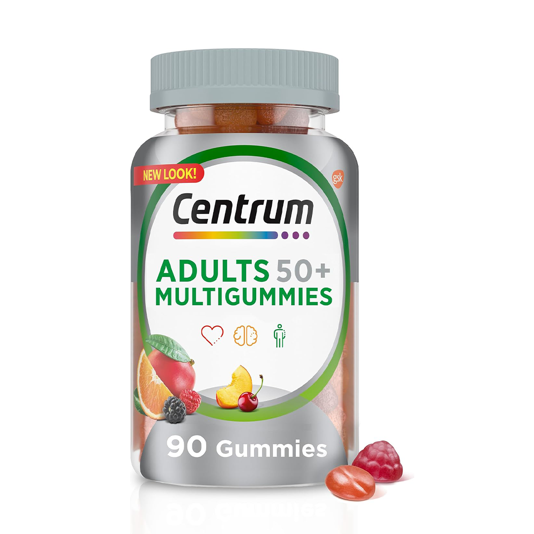 Centrum MultiGummies Adult 50+ Daily Multivitamin Supplement