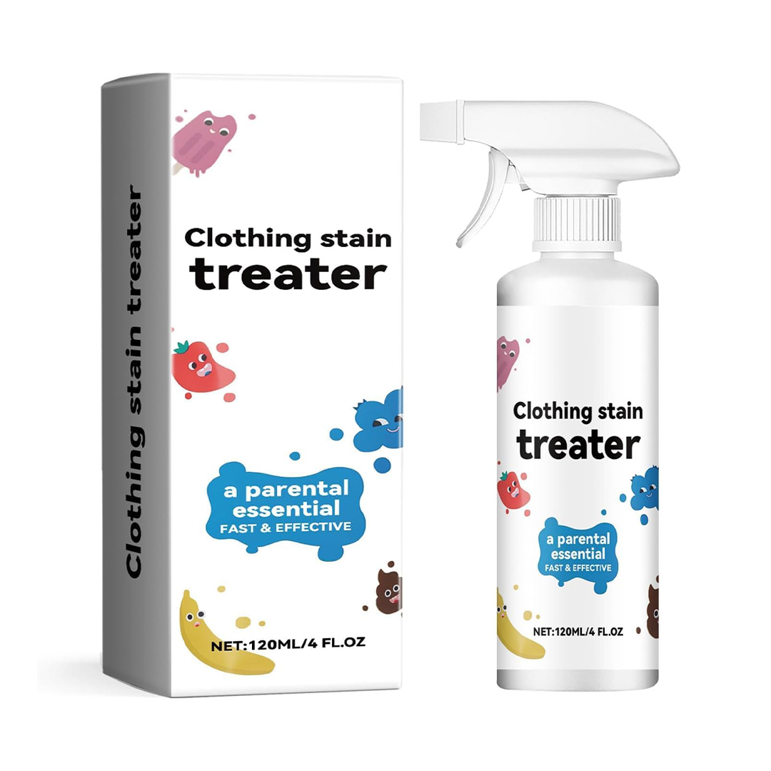 Clothing Stain Remover Spray for Food Grease Coffee Underwear and Fabric 120ml
