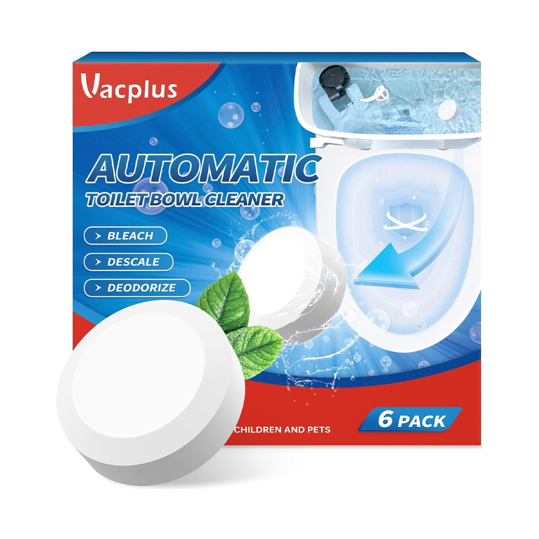 أقراص منظف وعاء المرحاض الأوتوماتيكي Vacplus MAX - 6 عبوات