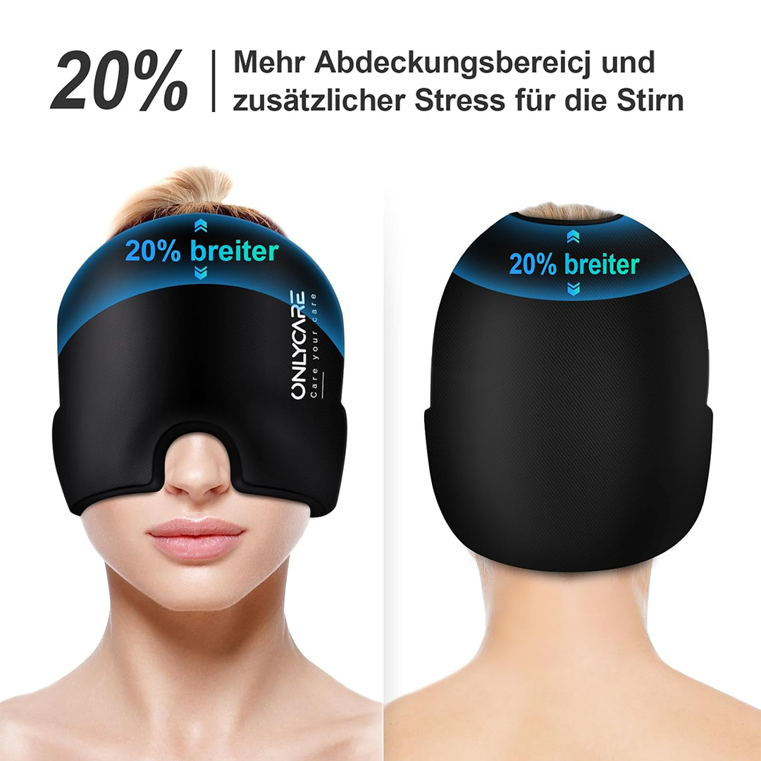 iTHERAU Migraine & Headache Relief Gel Cap Black