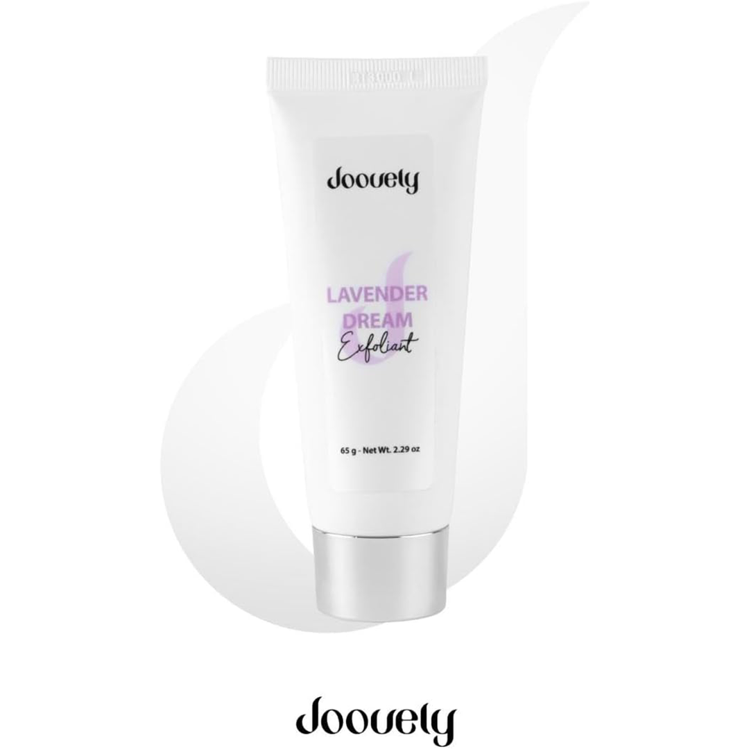 Lavender Dream Gentle Face Scrub | Exfoliating Face Wash with Bisabolol, Tocopherol & Natural Extracts Smoothing & Skin-Conditioning Exfoliating Scrub for Face 65g (2.29 Fl.oz)