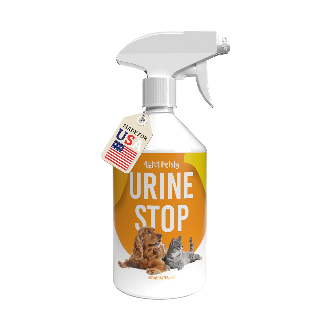 Petsly Dog & Cat Repellent Spray 500 ml Indoor & Outdoor Training Deterrent