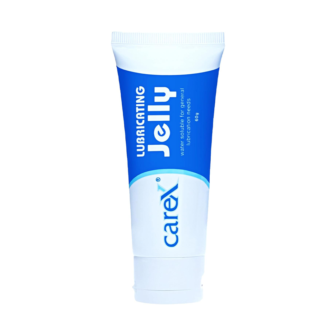 Carex Lubricating Jelly 60g ƒ?? Water-Soluble, Greaseless & Non-Irritating Personal Lubricant | Transparent Formula