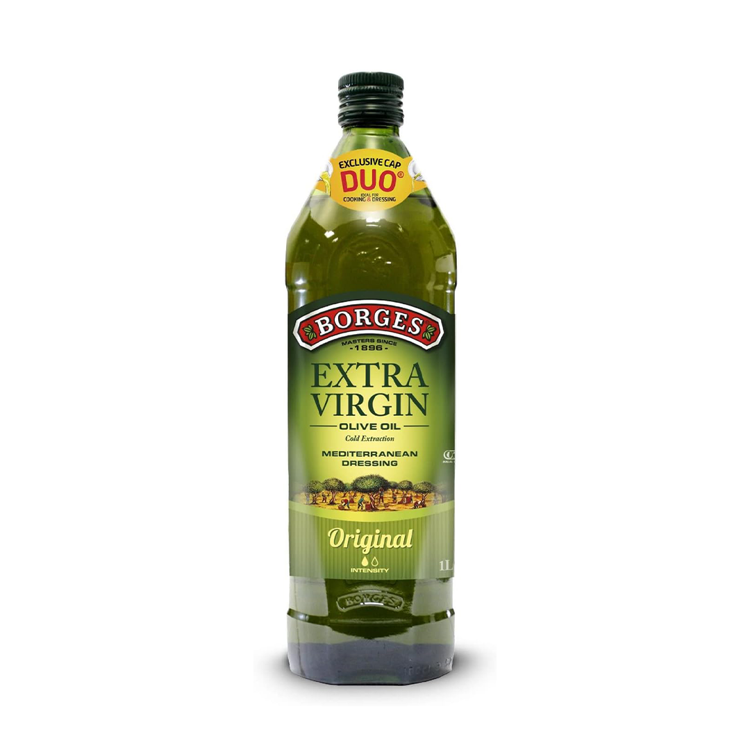 Borges Original Extra Virgin Olive Oil ƒ?? Premium Cold Extracted Olive Oil 1L