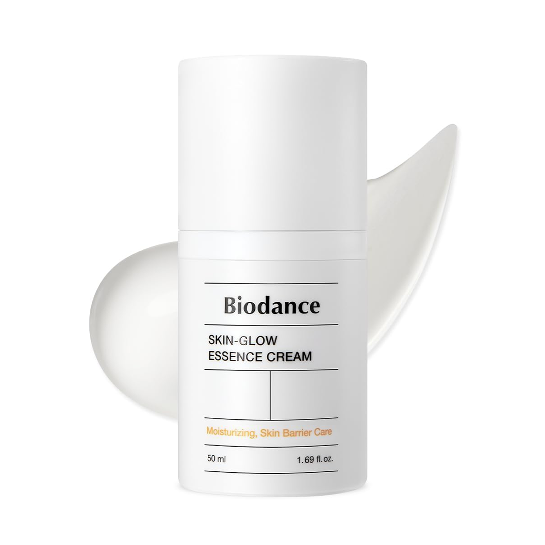 Biodance Skin-Glow Essence Cream 50ml Hyaluronic Acid Ceramide Moisturizing Anti Aging Facial Moisturizer Korean Skincare
