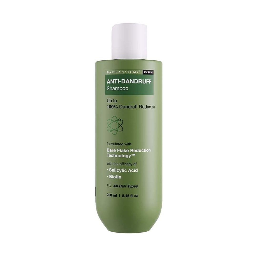 Bare Anatomy Anti-Dandruff Shampoo Salicylic Acid & Biotin, 250 ml