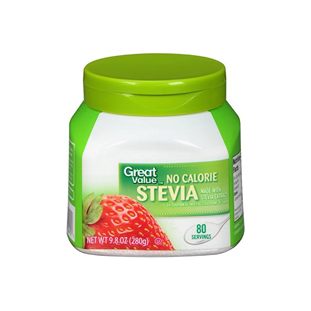 Great Value No Calorie Stevia Sweetener 280g (9.8 oz)