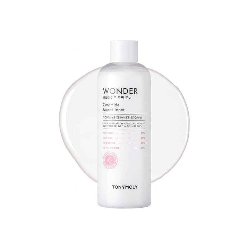 TONYMOLY Wonder Ceramide Mochi Toner – Hydrating & Barrier-Strengthening 500ml