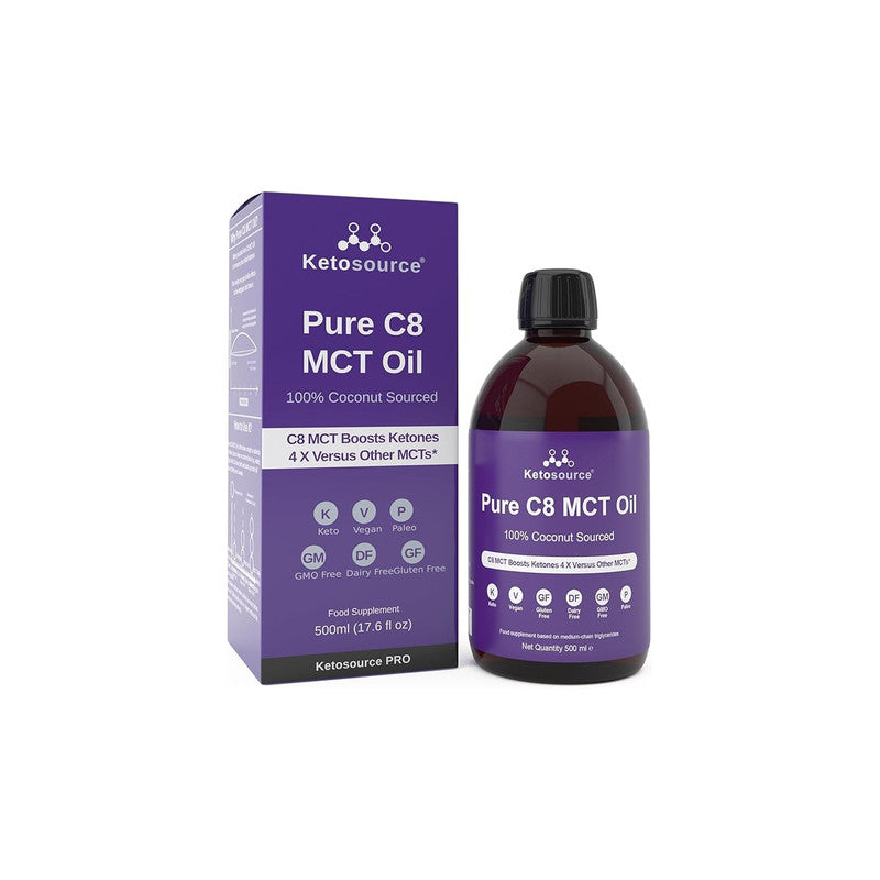 Ketosource Pure C8 MCT Oil 500ml