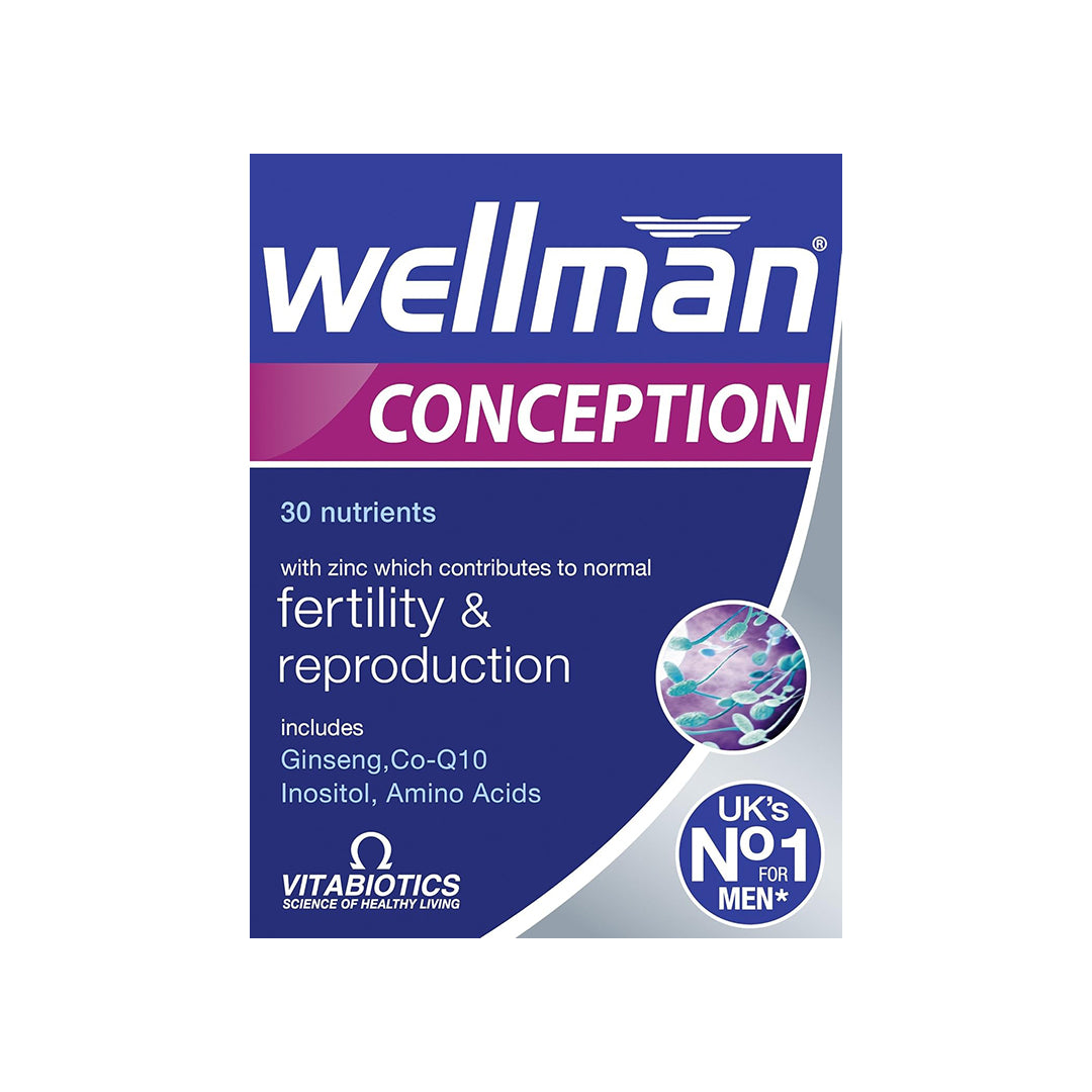 Vitabiotics Wellman Conception Tablets (30 Capsules)