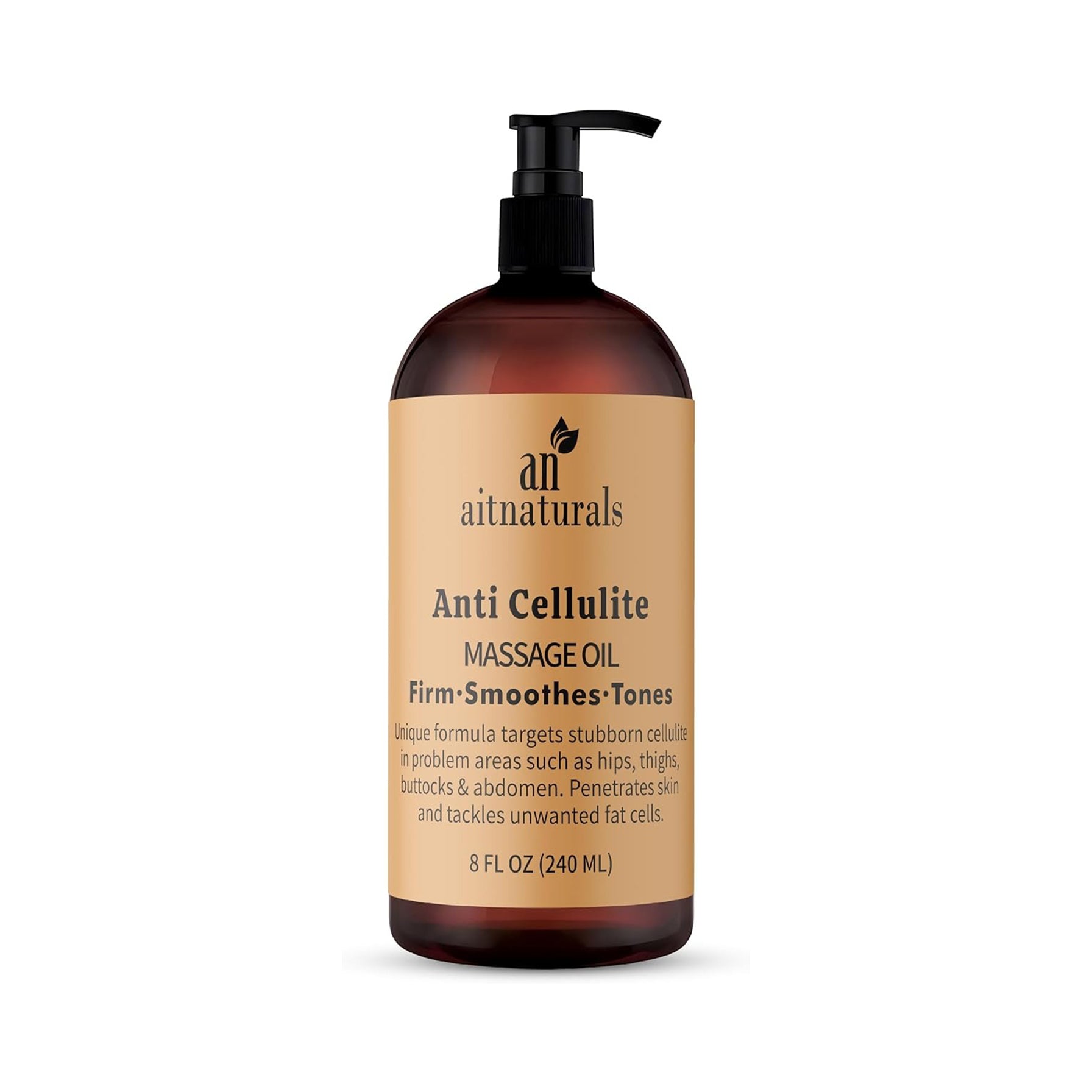 Aitnaturals – Anti-Cellulite Massage Oil (240ml)