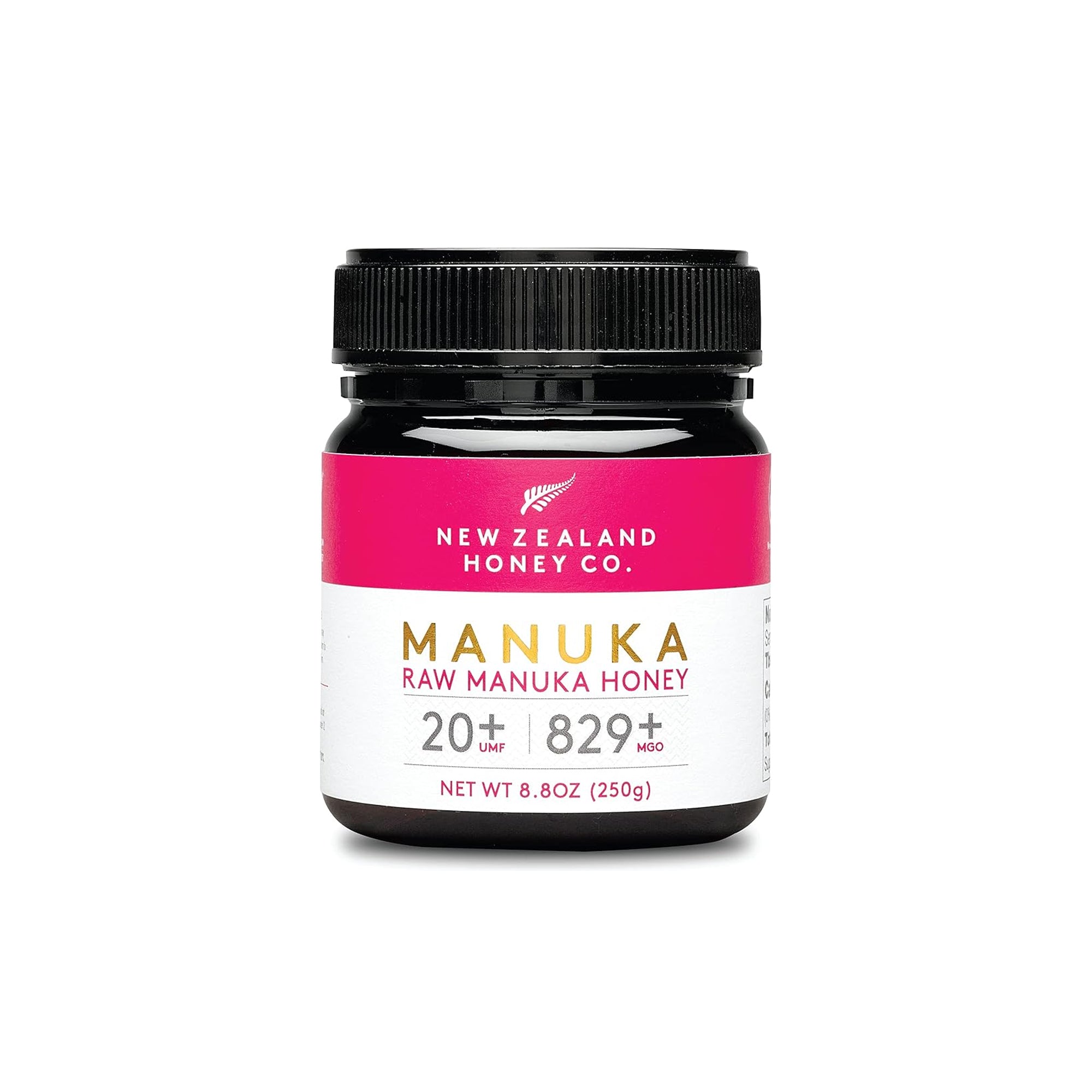 New Zealand Honey Co. Raw Manuka Honey UMF 20 / MGO 829 | 8.8oz / 250g