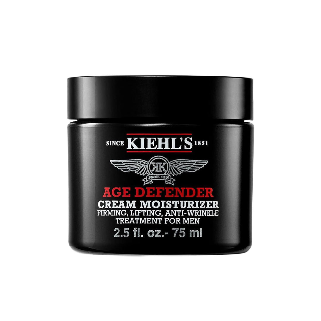 Kiehl's Age Defender Face Cream Moisturizer – Firming & Lifting Anti-Aging Treatment for Men (75 ml)
