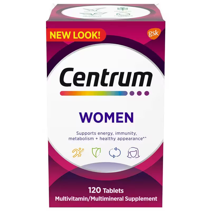 Centrum Women Multivitamin – 120 Tablets