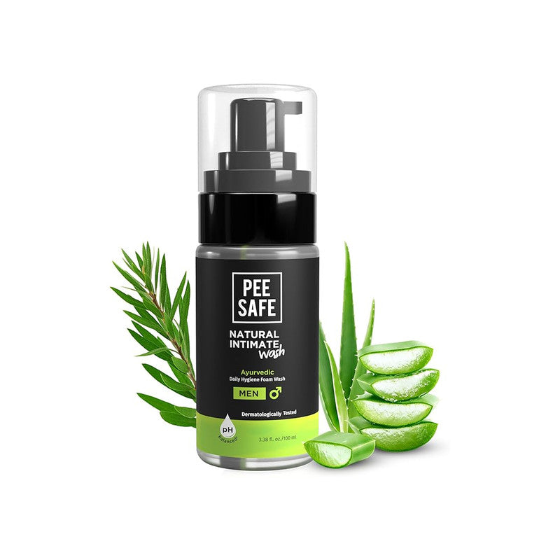 Pee Safe Natural Intimate Wash for Men – Gentle Hygiene Cleanser 100ml